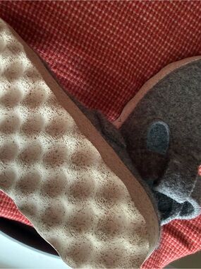 Gray Wool shoes - made in Portugal